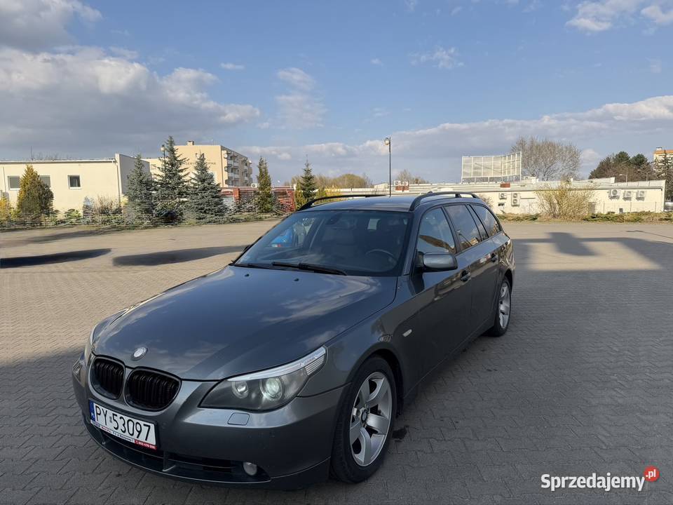 Ładna BMW E6061 525D Automat Bogata ZAMIANA Kombi sprzedam