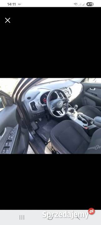 Kia Sportage 2015 r 17 crdi szary Zamość