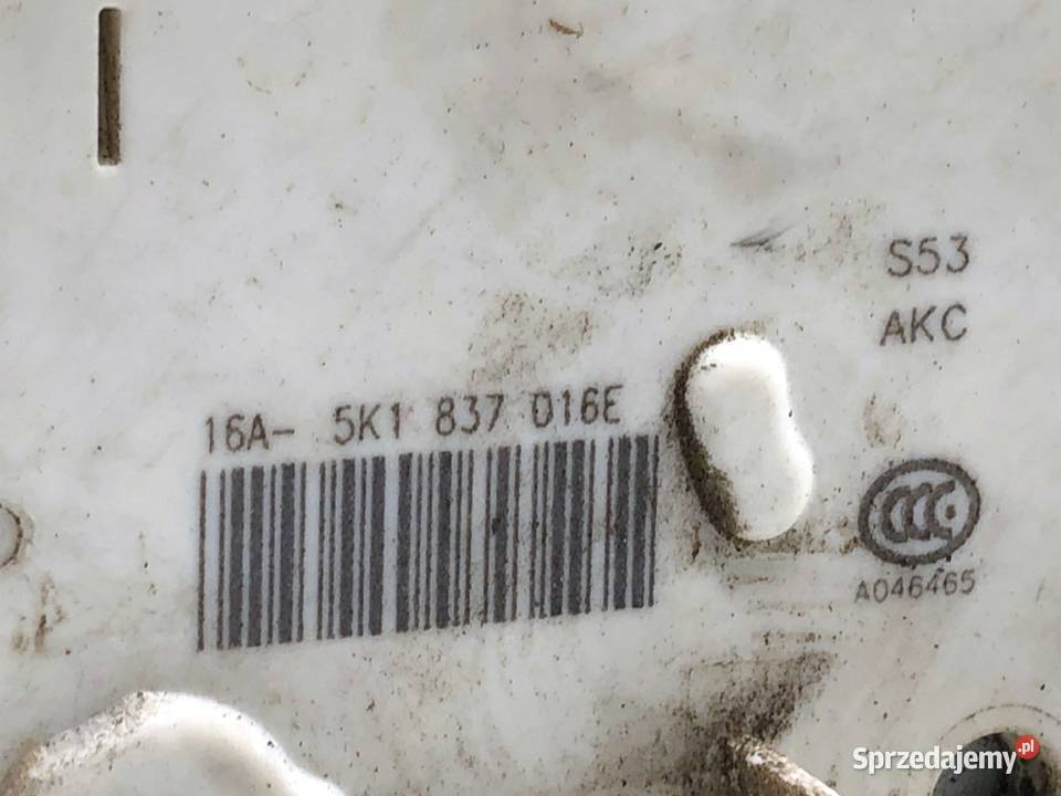 ZAMEK DRZWI PRAWY PRZÓD VW GOLF VII Hatchback osobowe