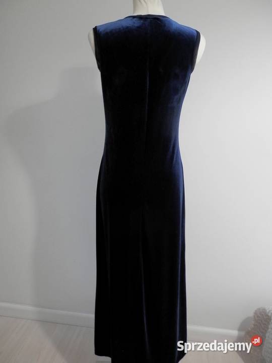 Sukienka Długa Aksamitna Balowa Wieczorowa Spódnice i sukienki Łomża