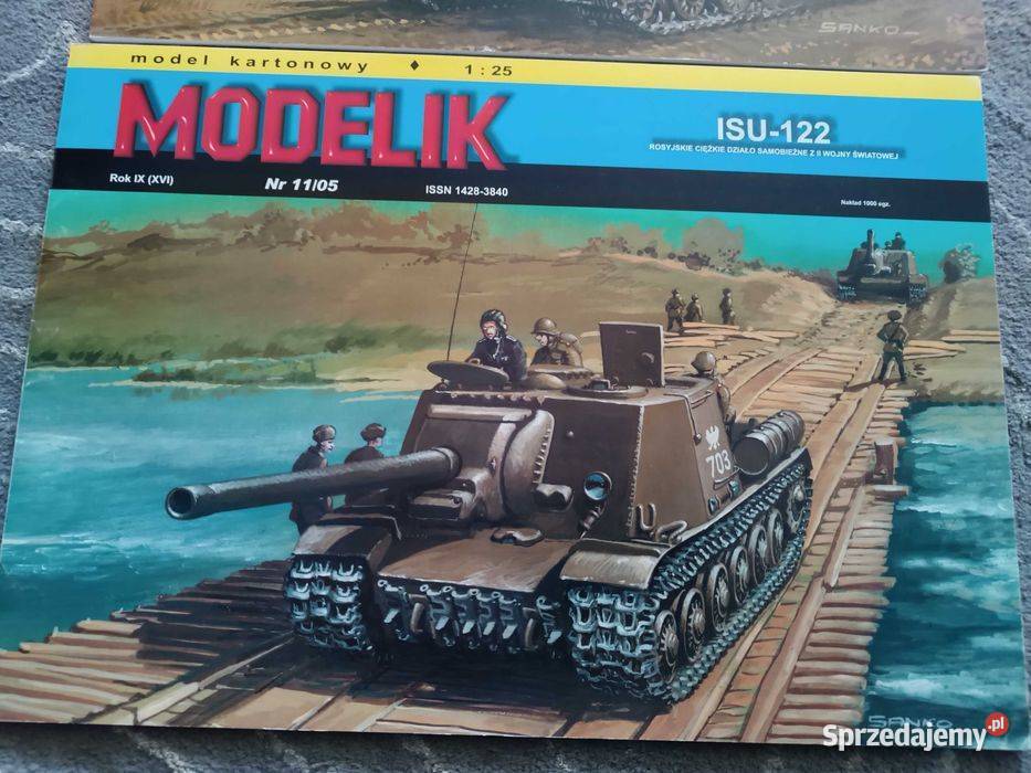 ISU152 ISU122 Challenger Modelarstwo mazowieckie
