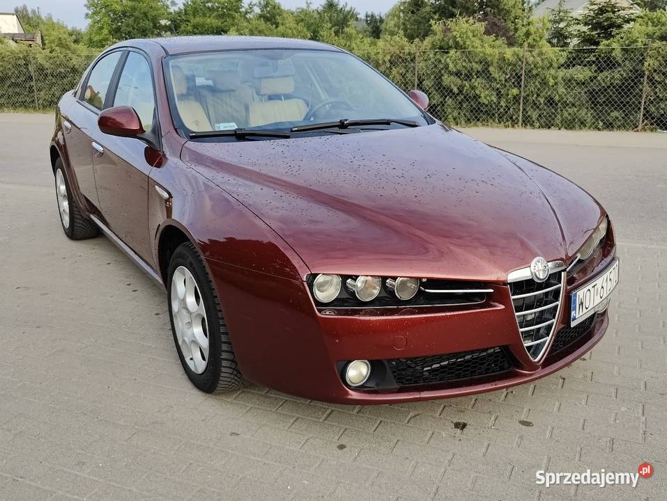 Alfa Romeo 159 19 JTDM 150 w pełni sprawna Xenon aluminiowe felgi Dębe Wielkie sprzedam