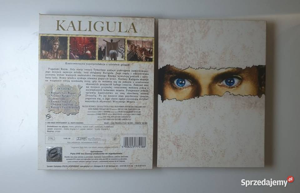 Kaligula DVD edycja kolekcjonerska Dwupłytowa Filmy Filmy Grójec sprzedam