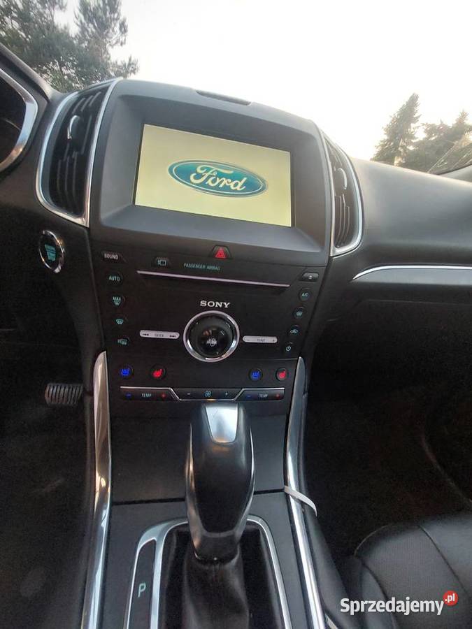 Ford Edge 2016 czarny Napęd 4x4 Zakrzów