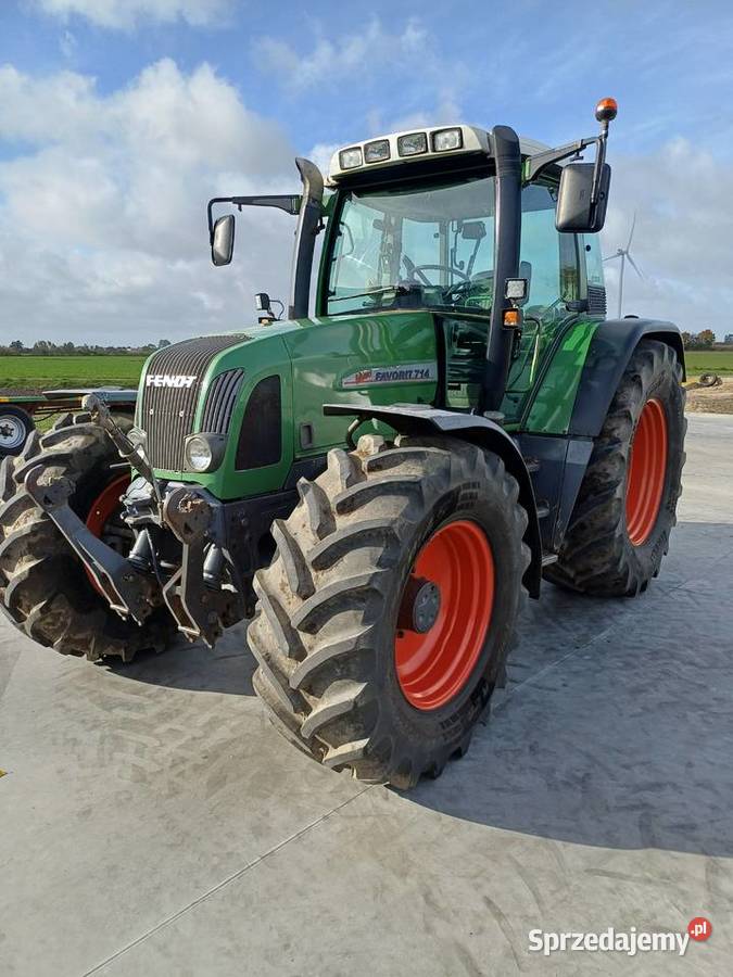Fendt 714 Vario ciągnik rolniczy Fendt 714 716 Witkowo sprzedam