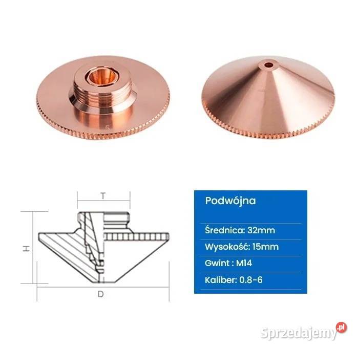 Dysza podwójna Raytools Typ A 25 mm Weni Nysa