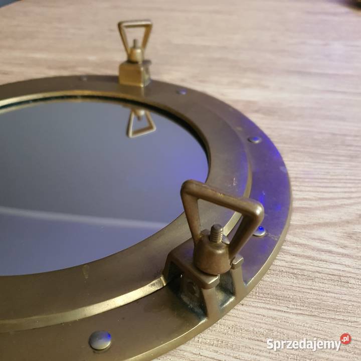 Bulaj lustro okrętowe mosiądz Nowa Sól sprzedam