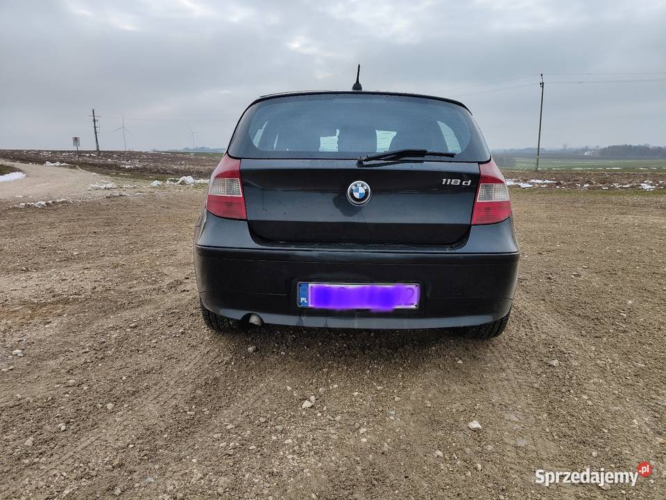 BMW Seria 1 E87 118D 20D 2006 Zamiana manualna Bogoria sprzedam