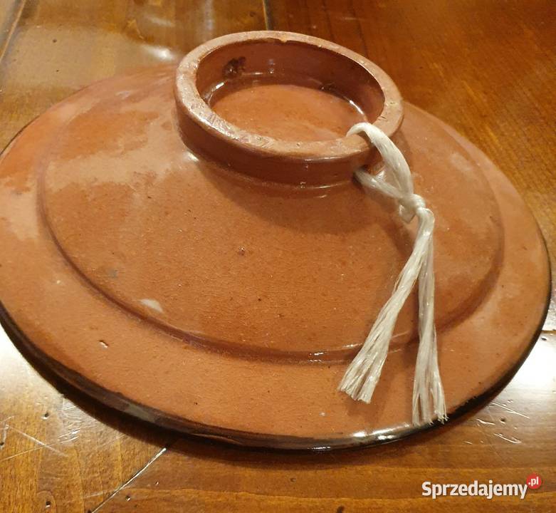 Duży TALERZ ceramiczny marokański dekoracyjny na lubelskie
