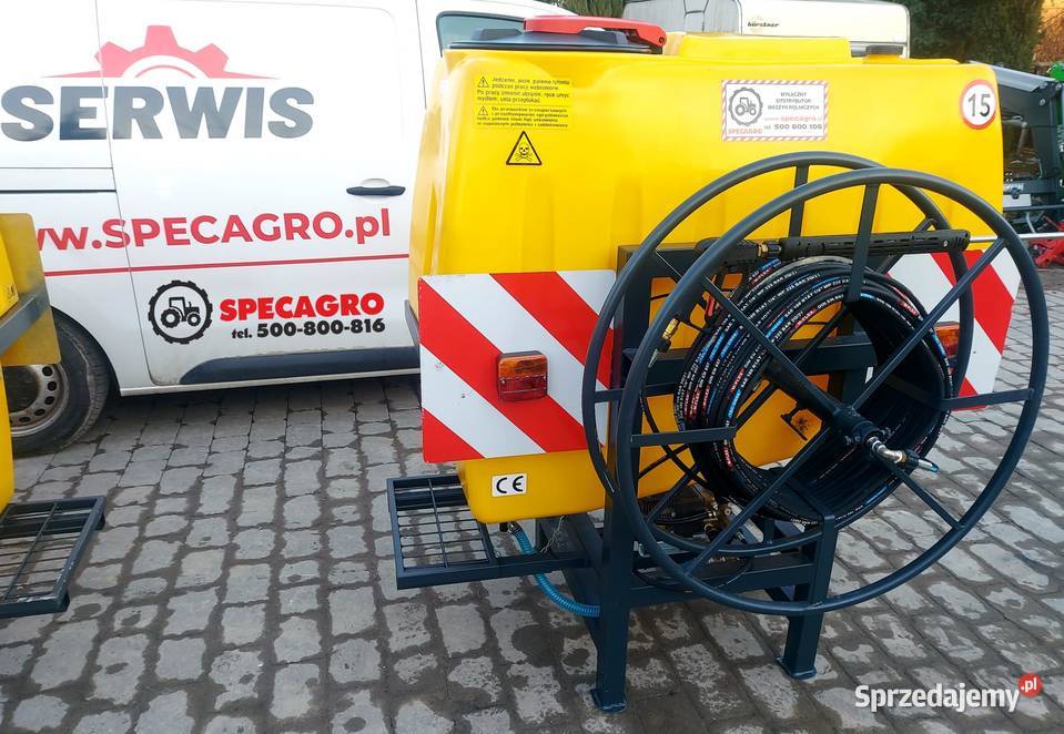 Opryskiwacz wysokociśnieniowy do upraw w Kadź