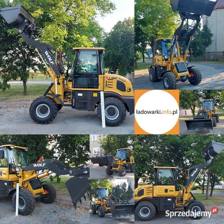 Ładowarka kołowa przegubowa WOLF WL160 50 NOWA Opole