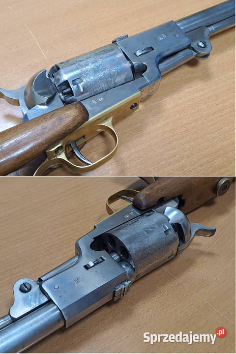 Rewolwer czarnoprochowy karabinek Colt DRAGON Łódź