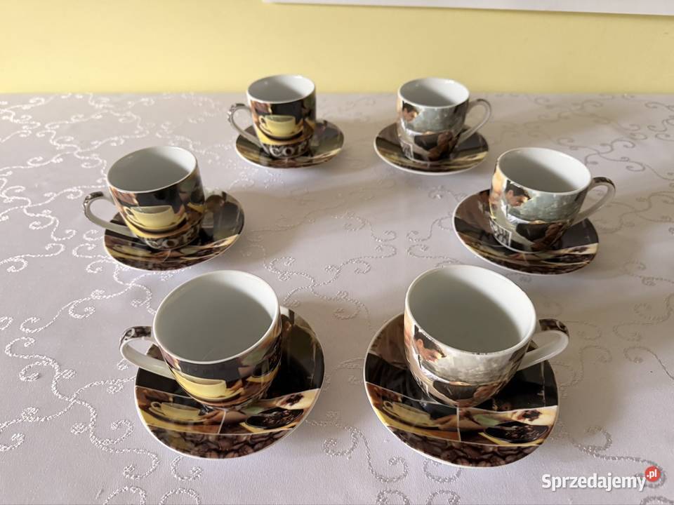 Zestaw Filiżanek do Espresso 6 Florina Ceramic Filiżanki i spodki Czerwionka-Leszczyny sprzedam
