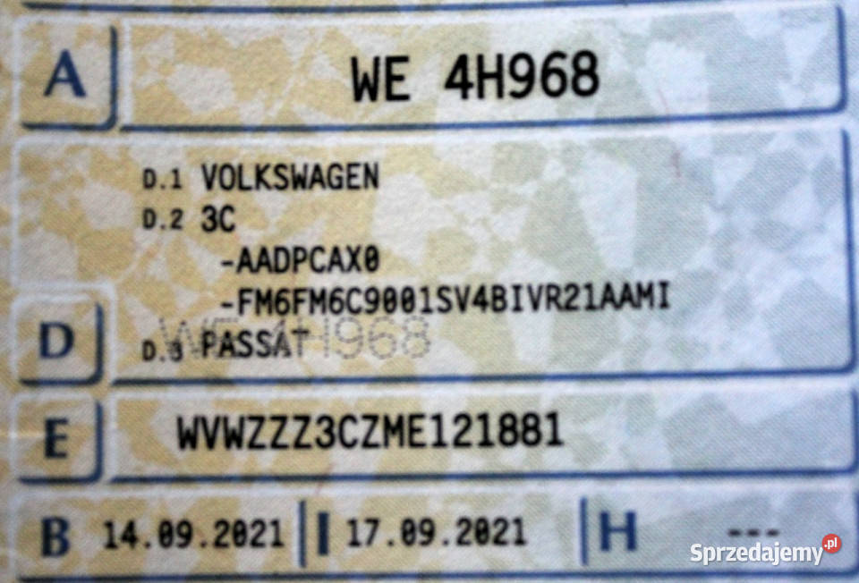 Volkswagen Passat SalonPL FV23 15TSI 150 Android