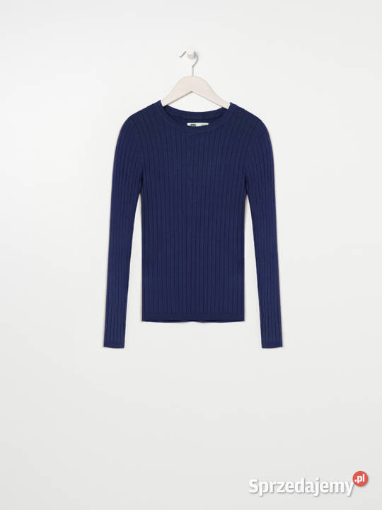 granatowy sweter Sinsay Wkładane przez głowę  małopolskie Olkusz