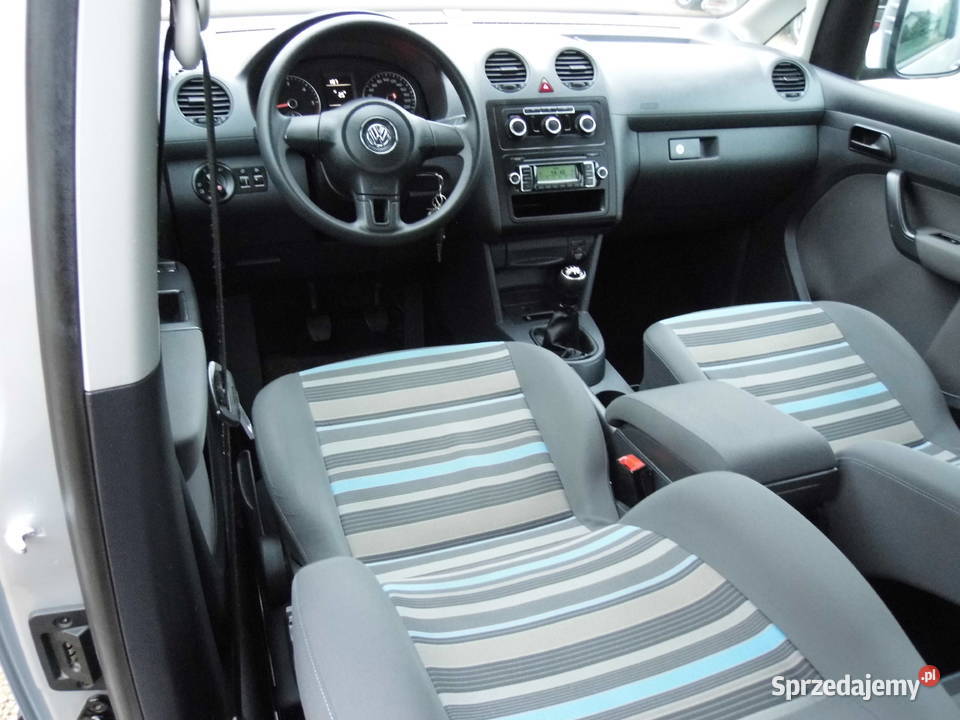 VW CADDY PIĘC OSÓB 2X ROZSUWANE DRZWI 16TDI Rudnik Wielki