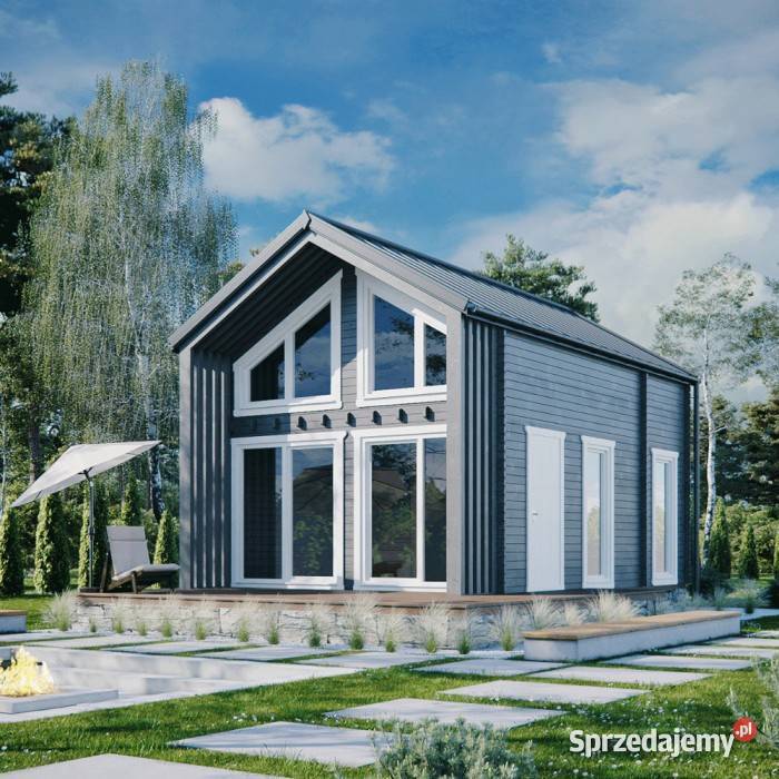 DREWNIANY DOMEK LETNISKOWY HORYZONT 65 21 M2 warmińsko-mazurskie Mrągowo sprzedam