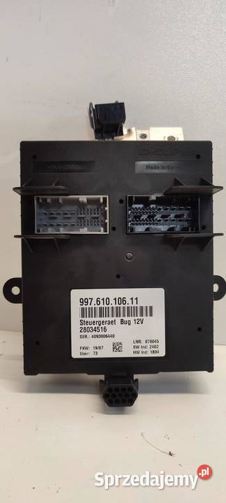 PORSCHE CAYMAN S 987 STEROWNIK BCM 99761010611