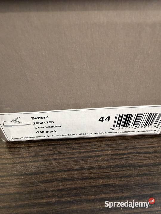ButyPółbuty Gant Bidford 29631728 Półbuty Warszawa