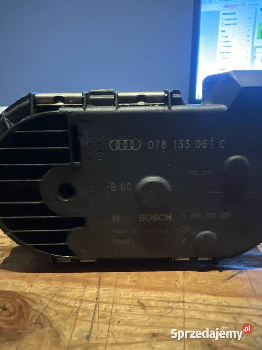 Przepustnica audi 078133062c