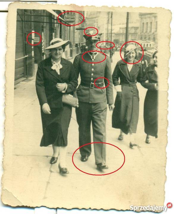 Stara fotografia Powstaniec Wielkopolski Poznań