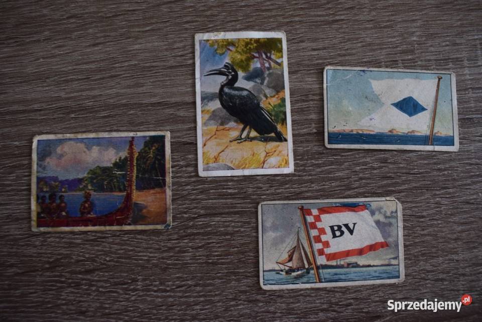 Znaczki obrazki z lat 30 40 tych Ptaki plus sprzedam