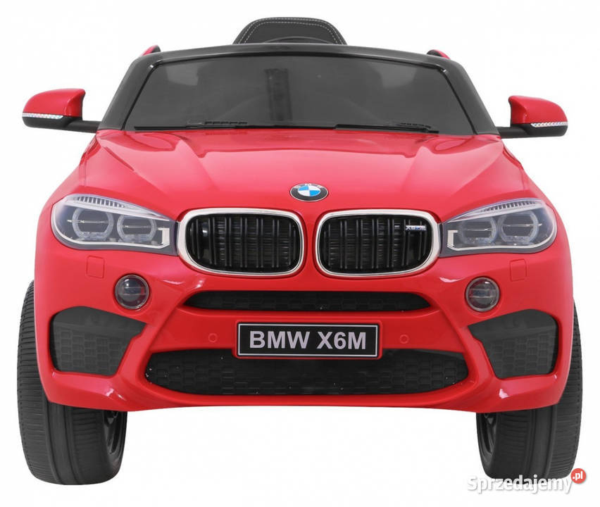 Auto na akumulator BMW X6M czerwone EVA 2x45W Warszawa