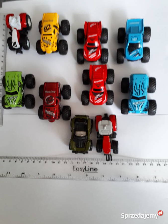 Zestaw samochodów ala monster truck 10 sztuk Pruszków