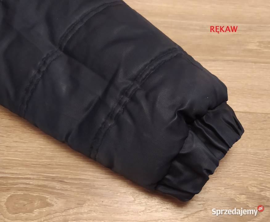 Kurtka męska CZARNE Skier SPORT Zimowa  podlaskie