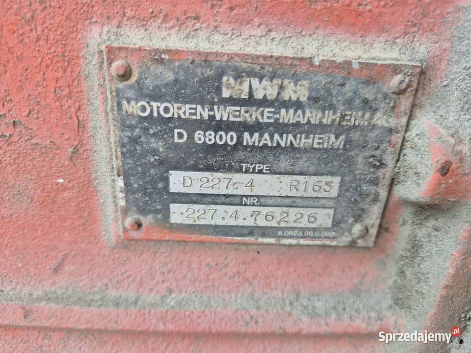 Blok do silnika r165 d2274 Mwm d2274 renault Turek
