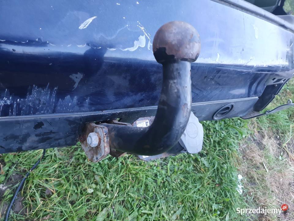 Hak holowniczy odkręcany z tabliczką Volkswagen Holowanie Kraków
