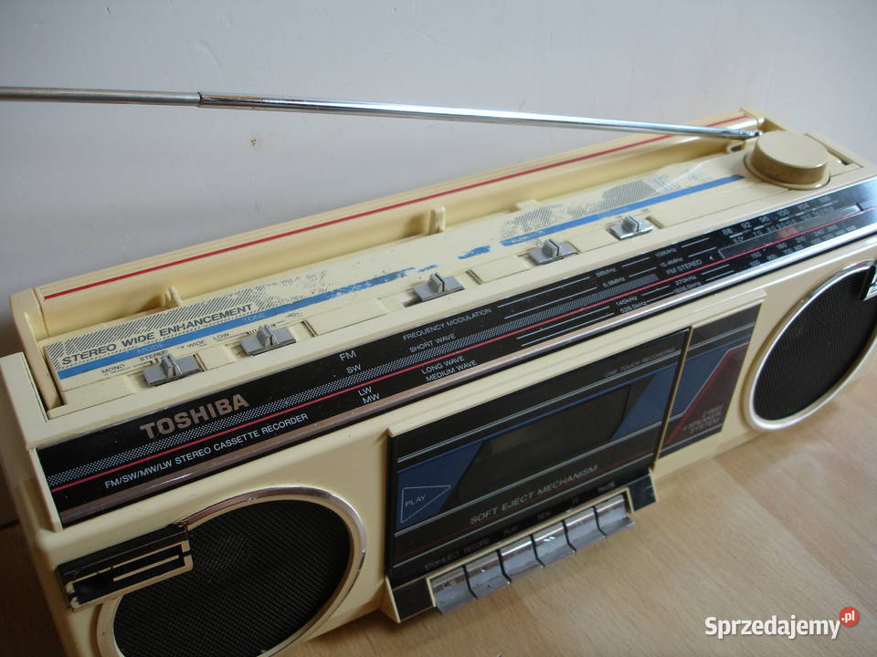 Radiomagnetofon TOSHIBA RT8016 lubuskie Zielona Góra