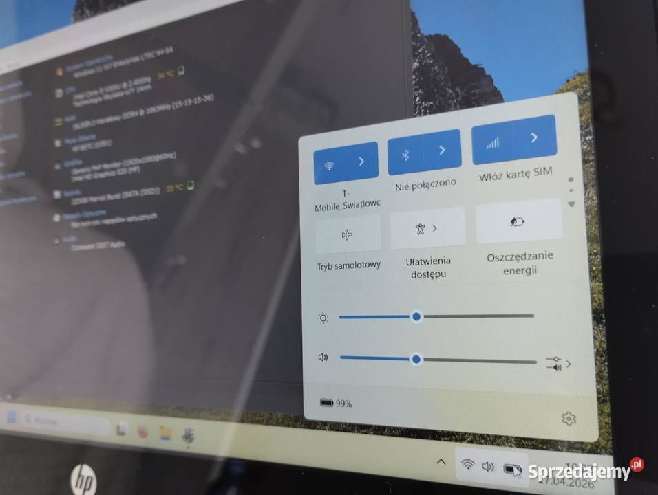 HP Elitebook 840 G3 i5 SSD nowa bateria 16gRam 16GB Chełm sprzedam