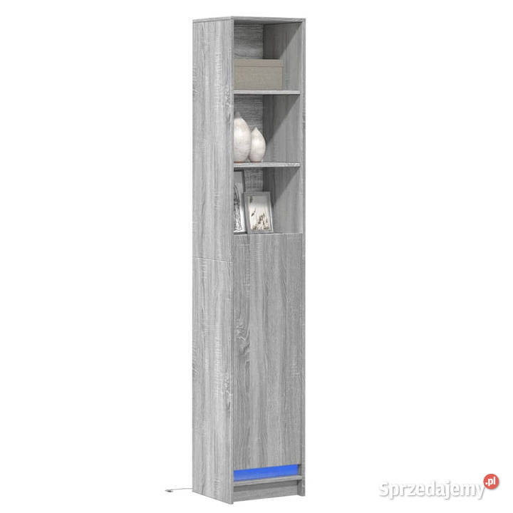 Szafka z LED szary dąb sonoma 36x325x200 Warszawa