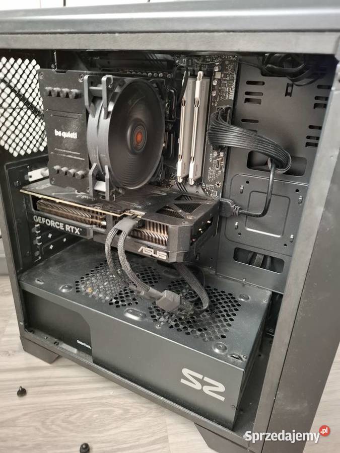 PC Gamingowy Ryzen 5 7500F ASUS RTX 5070 32GB Warszawa sprzedam