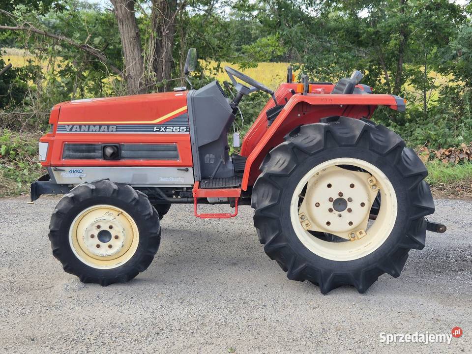 Traktorek traktor YANMAR FX265D 26 44 dolnośląskie Małuszyn