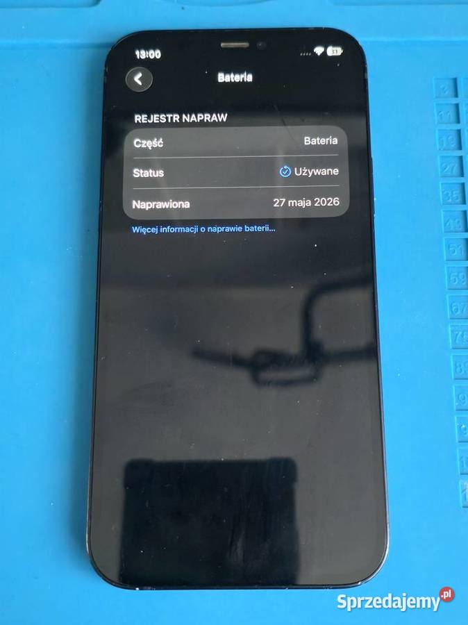 iPhone 12 128GB Black Bateria 100 Face ID True Koziegłowy