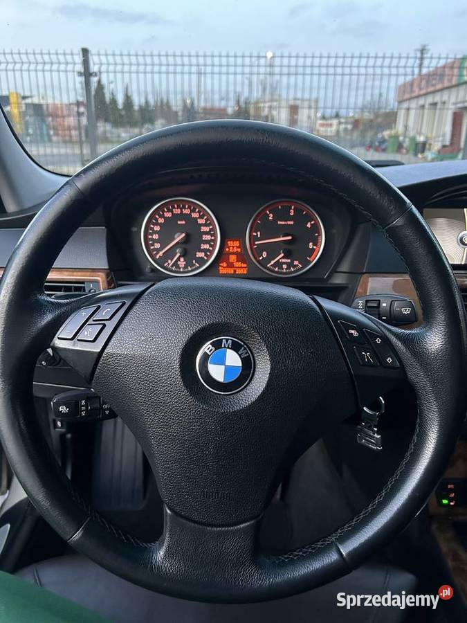 2008 BMW 5 e60 525d M57d30n2 283hp 2993cm3 Mogilno