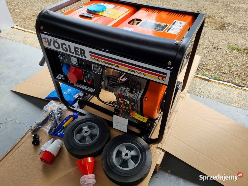 Agregat prądotwórczy 55kW VGLER generator prądu podkarpackie Jasło