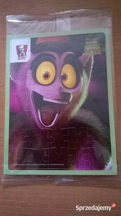 PUZZLE Trefl mini 54 elementyKFC King Julien 25 Gliwice