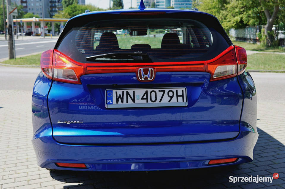 Honda Civic Tourer I rej 2016 LPG super stan manualna sprzedam