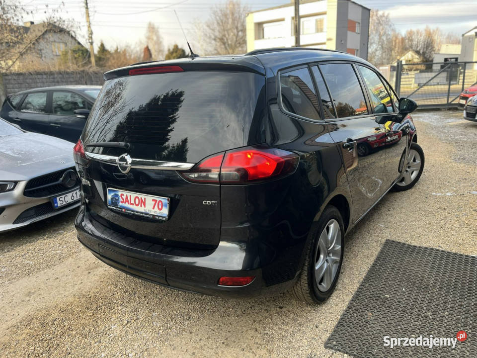 Opel Zafira 20 1wł Klima BAgaznik Rowerowy El isofix sprzedam