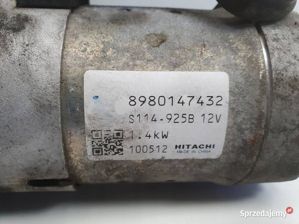 Opel Zafira B Astra J 17 CDTI ROZRUSZNIK Janów