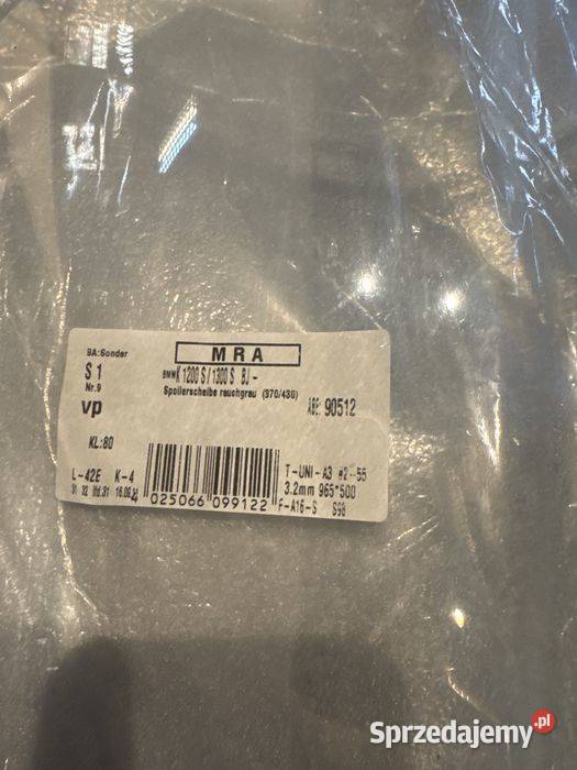 Szyba owiewka osłona BMW K1200s K1300s K 1200 S Poznań