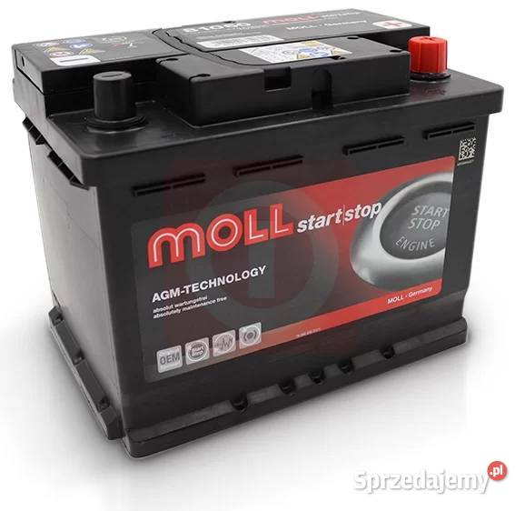 Akumulator Moll StartStop AGM 60Ah 640A Radom