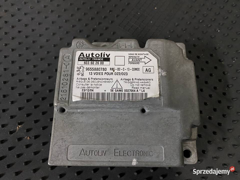 Komputer Sterownik silnika PEUGEOT 407 20 HDI osobowe wielkopolskie