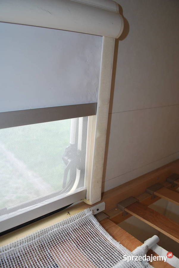 ROLETA Z MOSKITIERĄ 117x44 DO KEMPINGU KAMPERA Przyczepy i naczepy Grzebowilk