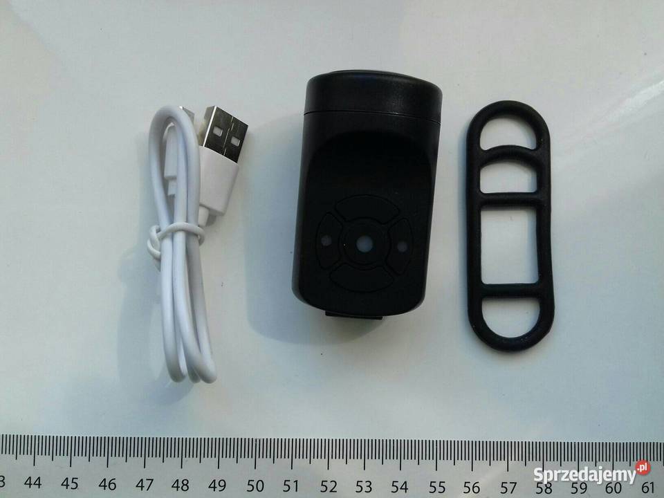 Elektryczny dzwonek rowerowy i alarm na