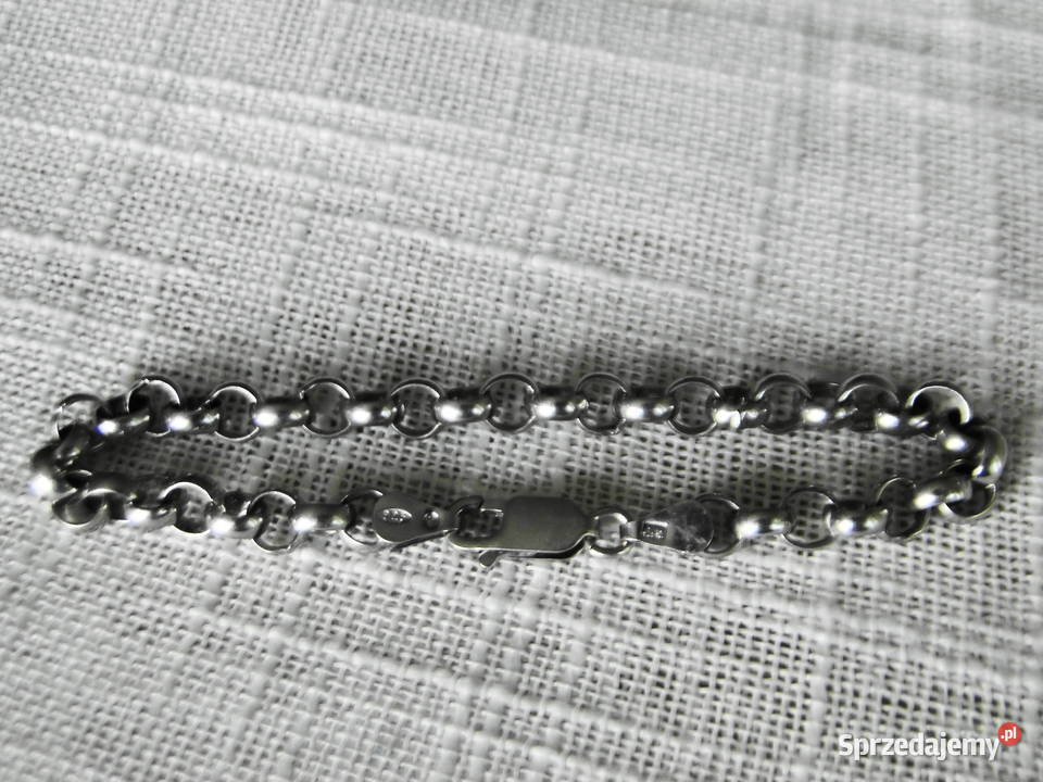 Solidna bransoletka srebro 925 srebro Warszawa