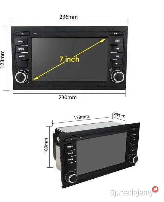 Radio android 13 Audi A3 A4 S4 RS4 8E 8F B9 B7